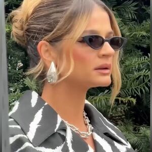 New Earrings beautiful Drop shaped big